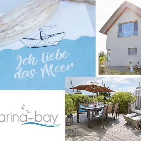 Ostsee - Reetdachhaus Nr 3 Südstrand Marina-bay Im